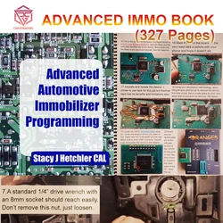 Advanced Immo Book Automotive Wegfahr sperre Programmierung E-Book 327 Seiten PDF Check/Diagnose/Reparatur Auto Control Box Ecu Lehre