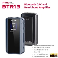 FiiO BTR13 Bluetooth 5.1 usb TYPE-C DAC Headphone Amplifier DSD256 Receiver LDAC/aptX Adaptive with 3.5mm/4.4mm