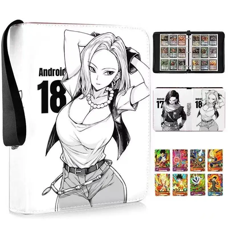 Dragon Ball Z Card Binder Album 900pcs Large-capacity Photo Storage Son Goku Beijita Anime Merchandise Card Book Festival Gifts