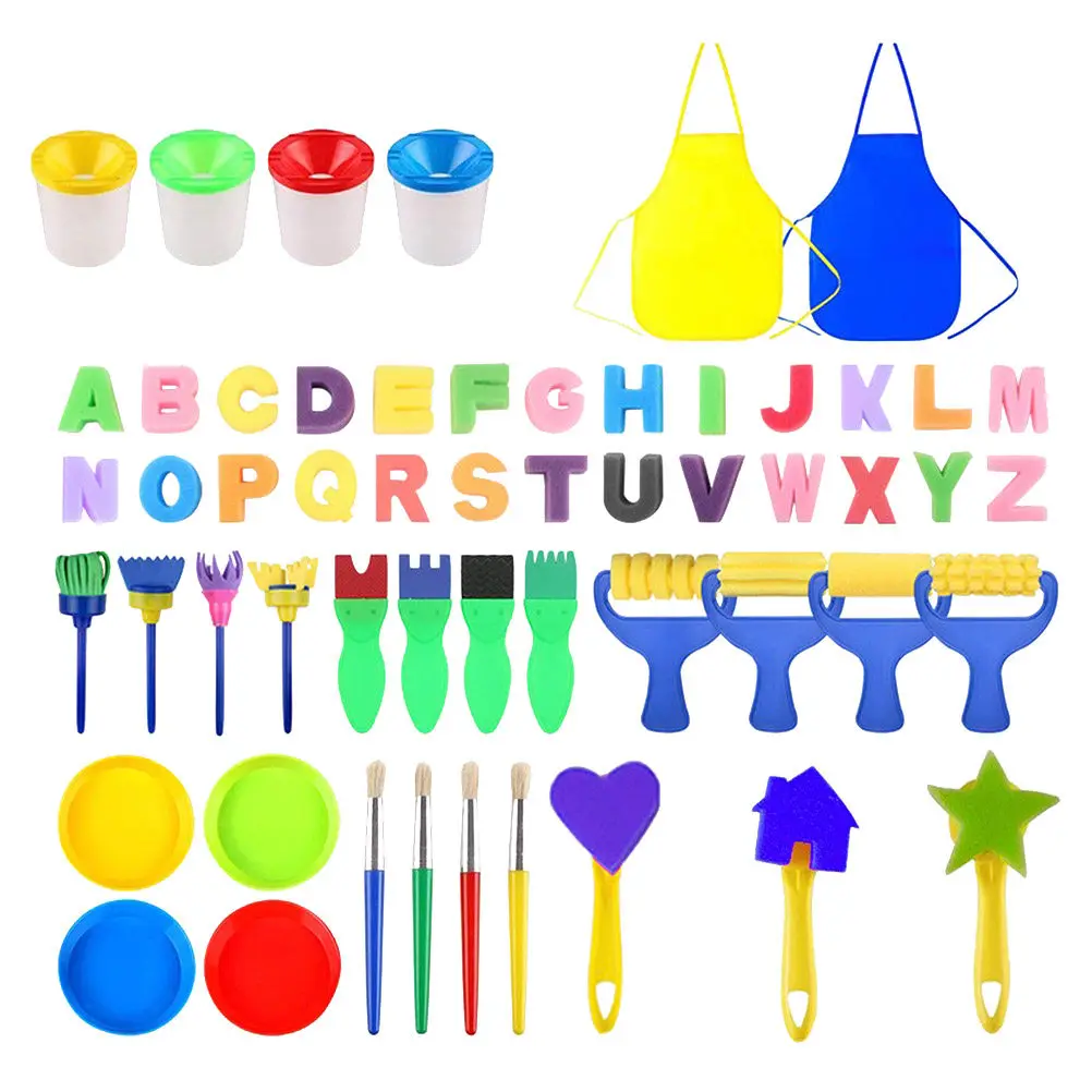 55pcs-kids-art-painting-sponge-brush-set-safe-smooth-plastic-sponge-tools-for-children-creative-diy-craft-activities-early