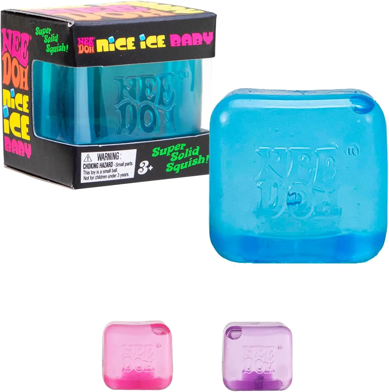 Ice cube kneading music stress relieving toy, slow rebound maltose release toy