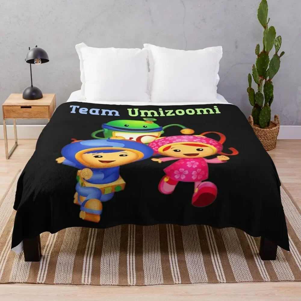 

Team Umizoomi gift for fans Throw Blanket Giant Sofa decorative Flannel Fabric Blankets For Bed Blankets