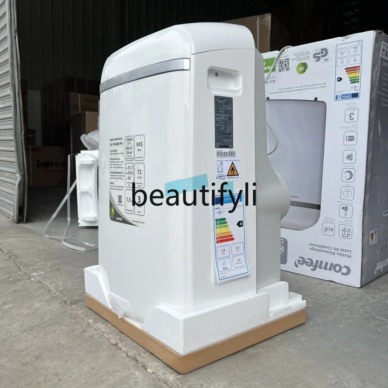 Z189  Portable Air Conditioner Single Cooling Unit No Outdoor Unit Required Installation-Free