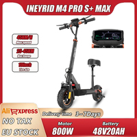 IENYRID M4 PRO S+ MAX E-Scooters 800W Motor 48V 20Ah Lithium Battery Scooters Electric 10 Inch Off-road Tire Foldable E-Scooter
