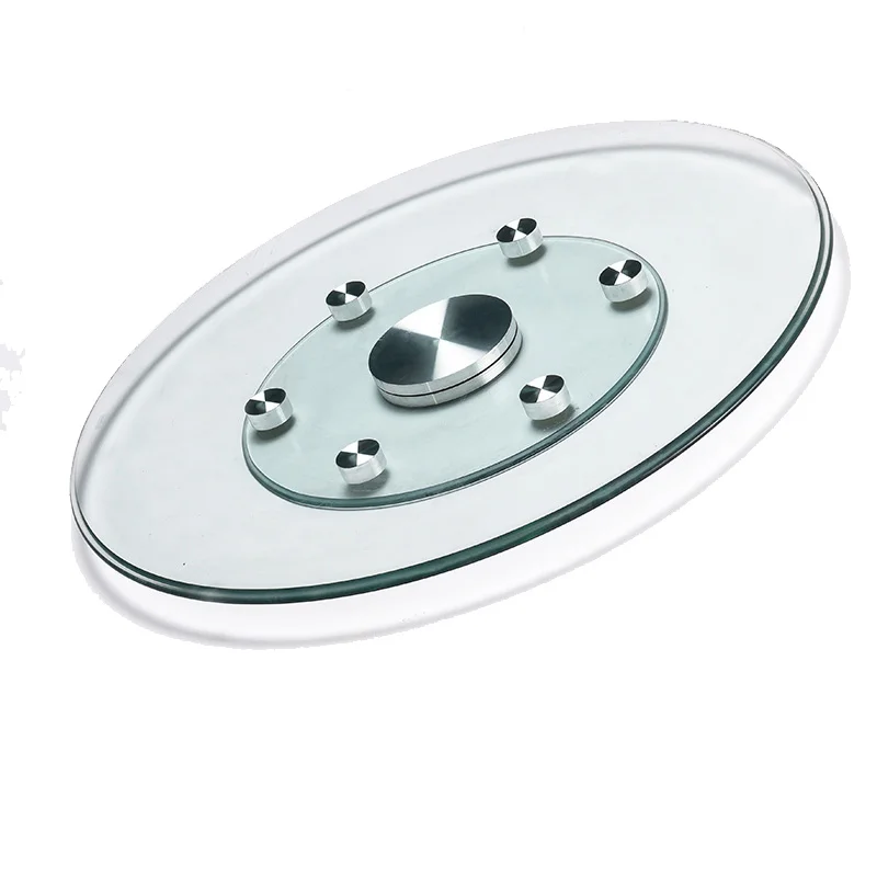 Modern Dining Table Glass Turntable Round Tempered Glass Turntable Living Room Apartment Hotel