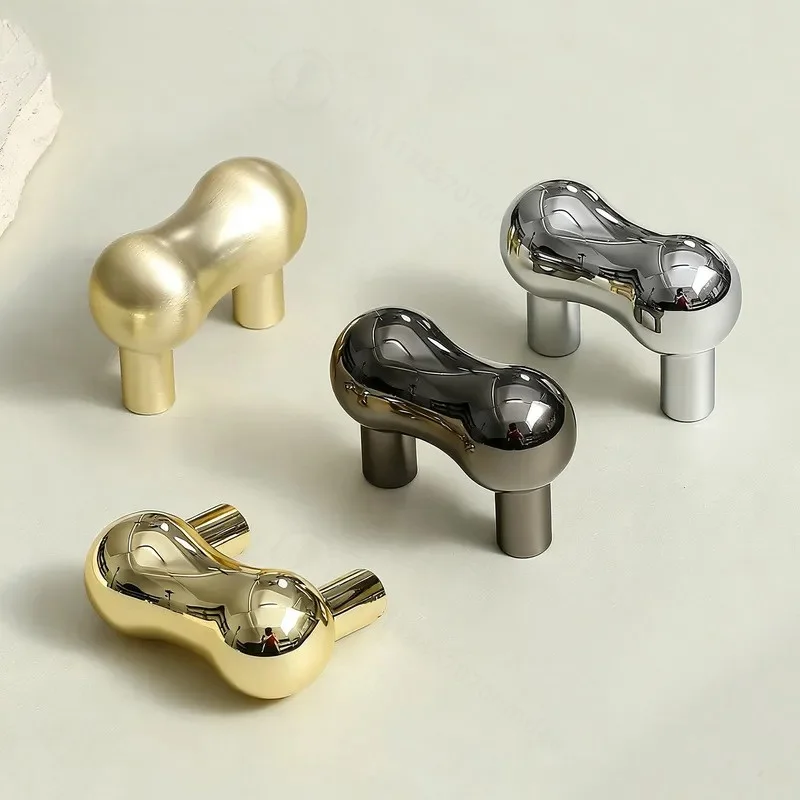 Modern Simple Creative Drawer Handle Small Knob American Light Luxury Style for Bedside Table Kitchen Cabinet Wardrobe Door