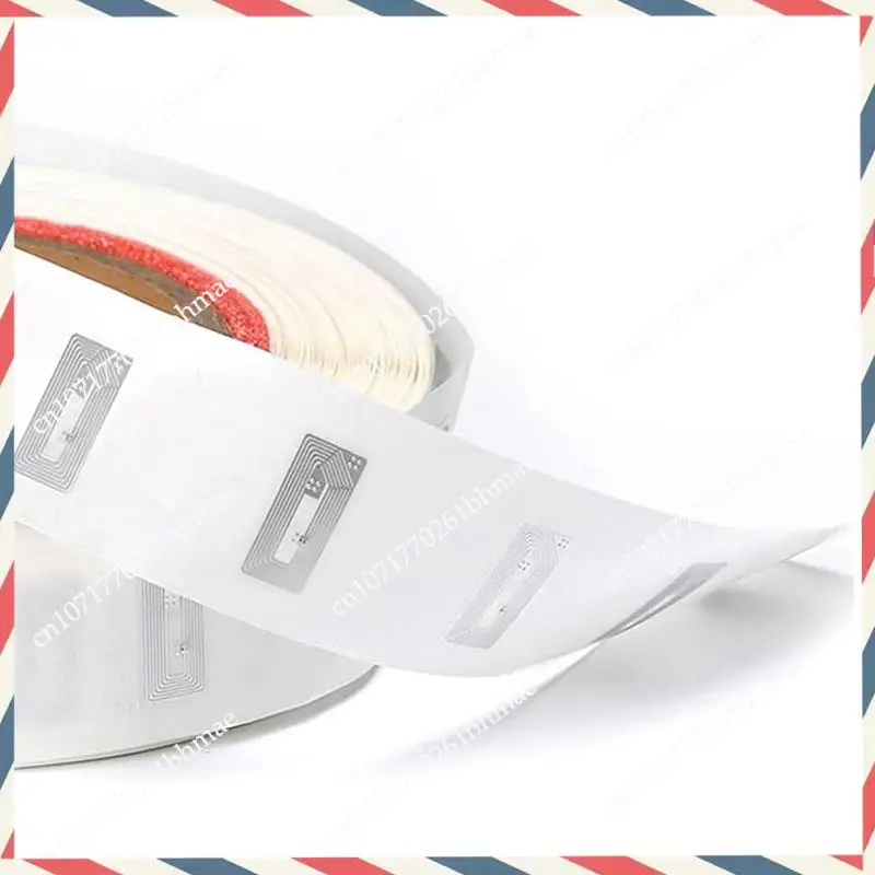 A21Z 600개 NFC 태그 스티커 (NTAG213 칩 내장) 빈 NFC 스티커 접착 라벨 RFID 태그 재기록 가능 144바이트 메모리