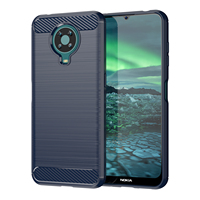 Silicone Case for Nokia G10 G20 G11 G21 G50 Shockproof Carbon Fiber Back Cover for nokia g60 g400 Soft Matte phone cases