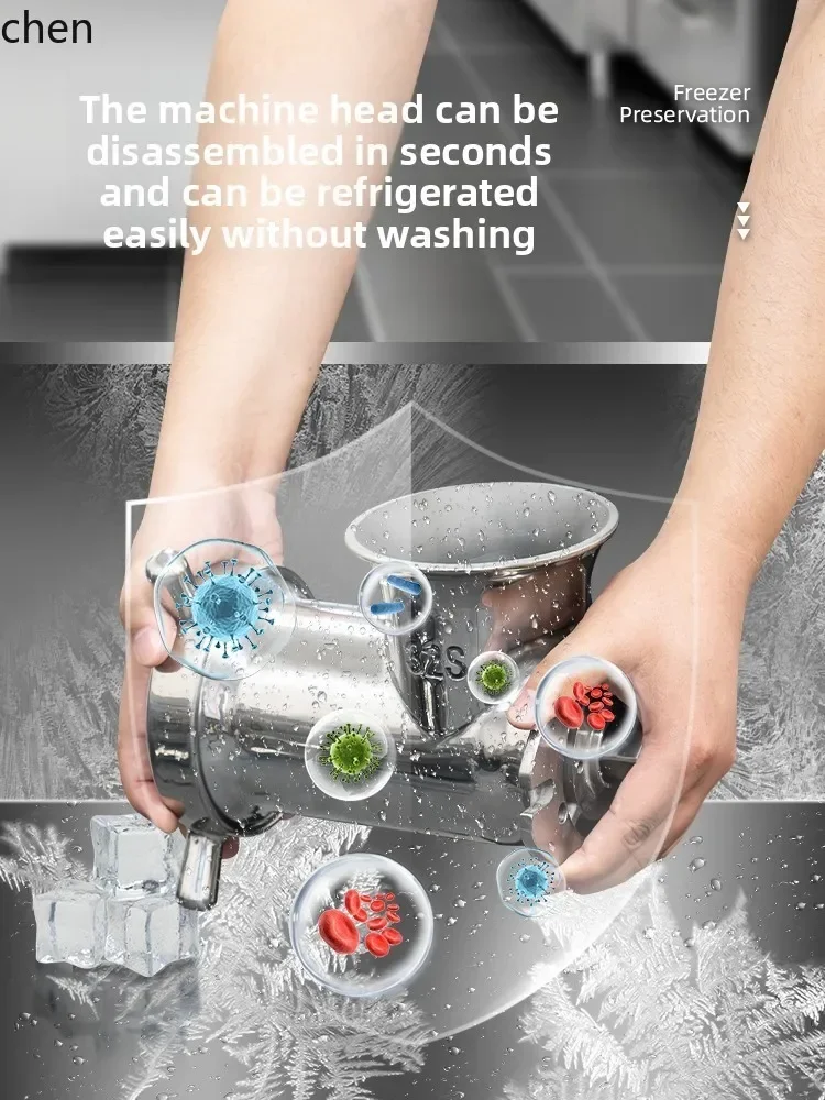 cc28 Meat Grinder High Power Stainless Steel Multifunctional Grinding Grinding Meat Grinding Large 22 Type 32 Vertical