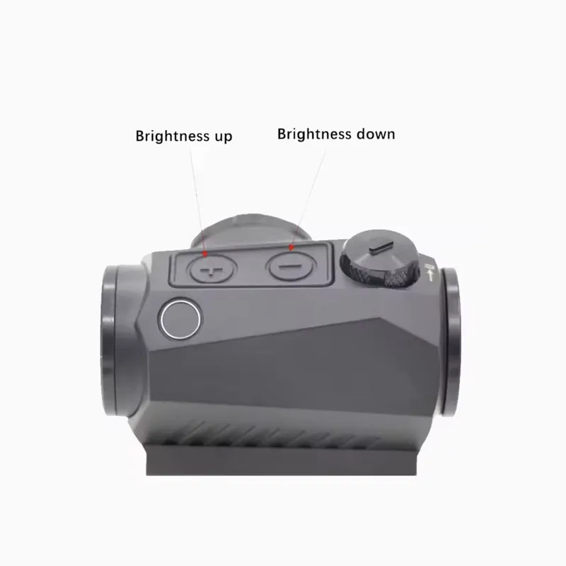 R5 1x20mm Banda de rodadura cerrada Vista de punto rojo Alto rendimiento Durable Impermeable Compacto 2 MOA