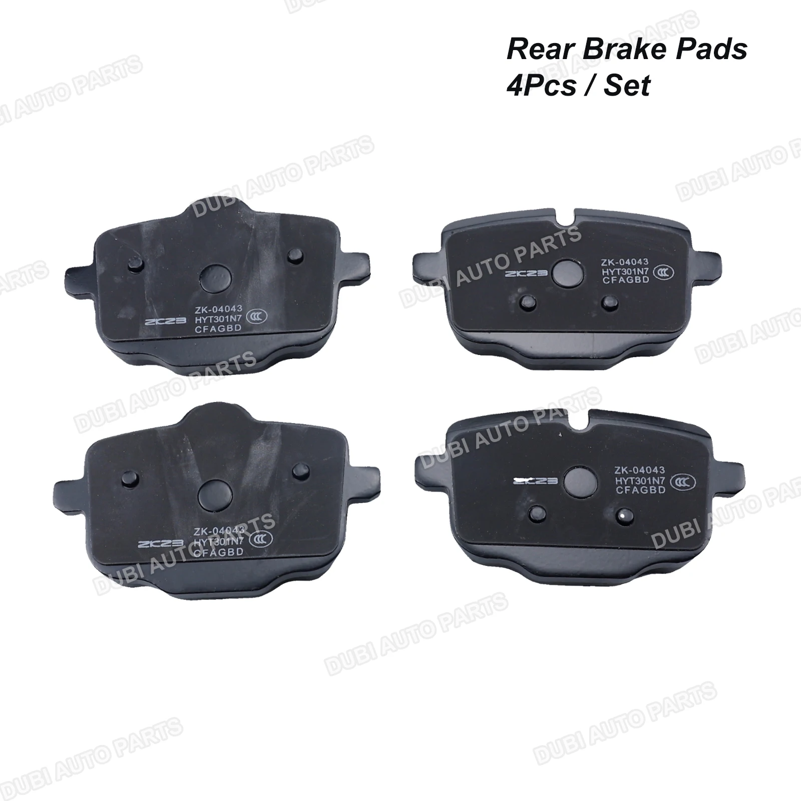 

Rear Brake Pads 34212284389 For BMW 5' F10 530d 530i 535d 535i 550i M5 F11 518d 520d 6 F12 F13 F06 640d 640i 650i M6 34216775346