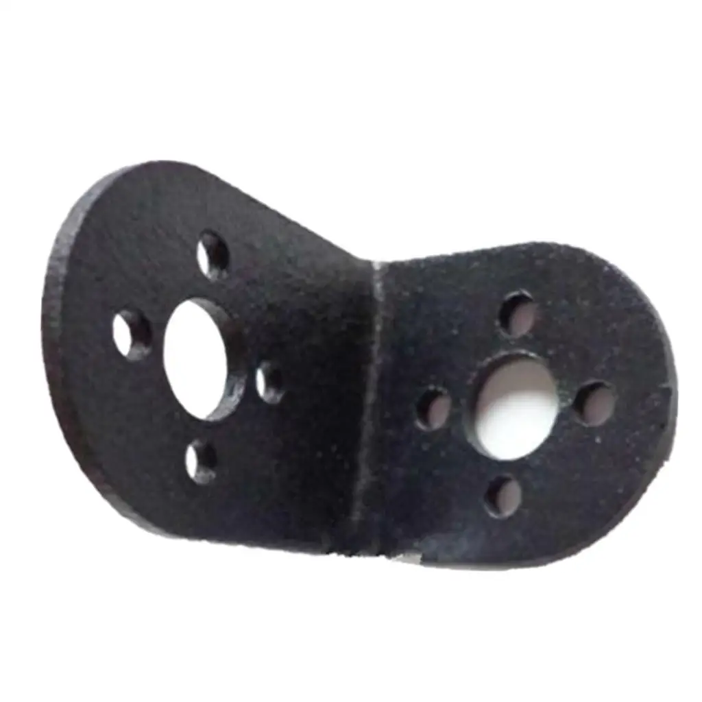 Robot L Beam Thickened Corner Brackets L Shaped Bracket Metal Support Frame for Bipedal Steering Gear Assembly