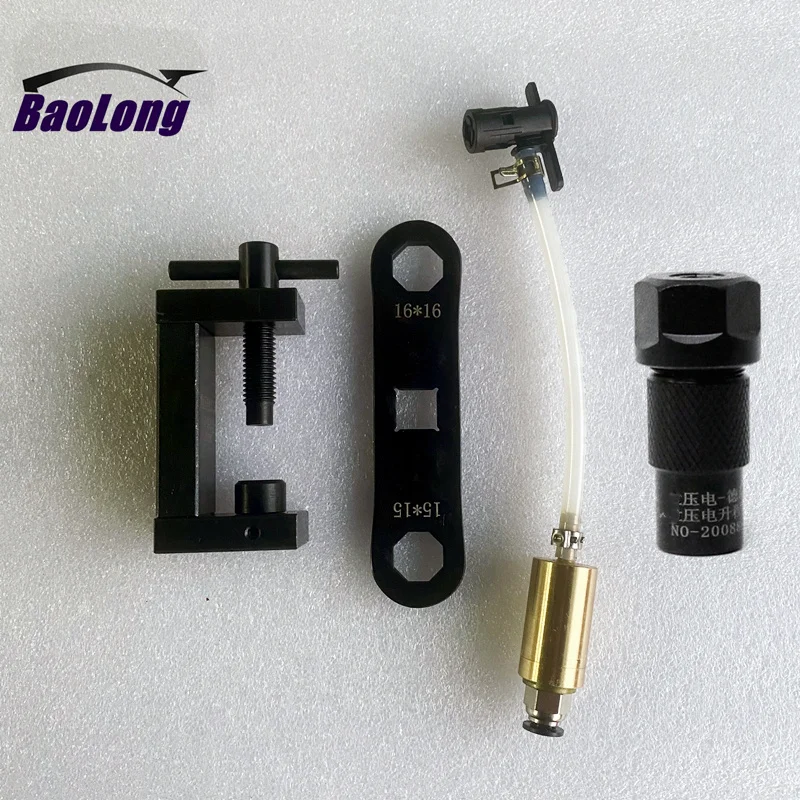 Piezo Injector Repair Tool Universal Lift Measuring Test 10bars Oil Return Booster Valve Plunger For BOSCH 117 Series