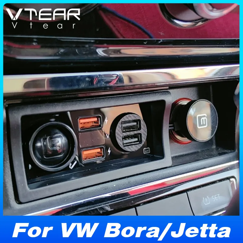 

For Volkswagen Bora/Jetta 2013-2018 Car cigarett lighter splitter plug adapter Fast Charging Modification Products Accessories