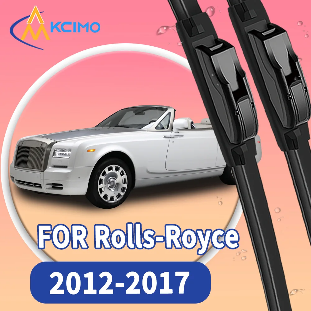 

Высококачественные 2 шт. щетки стеклоочистителя для лобового стекла автомобиля, идеально подходят для Rolls-Royce Phantom 2012-2017