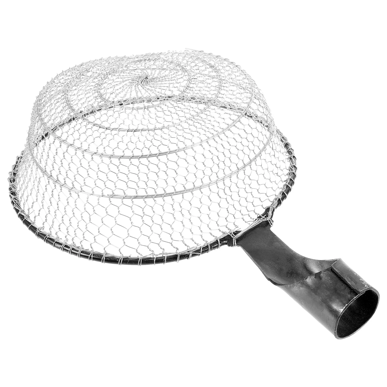 Barbed Wire Fishing Gear Landing Net Large Colander Fly Freshwater Cast Throw Manual