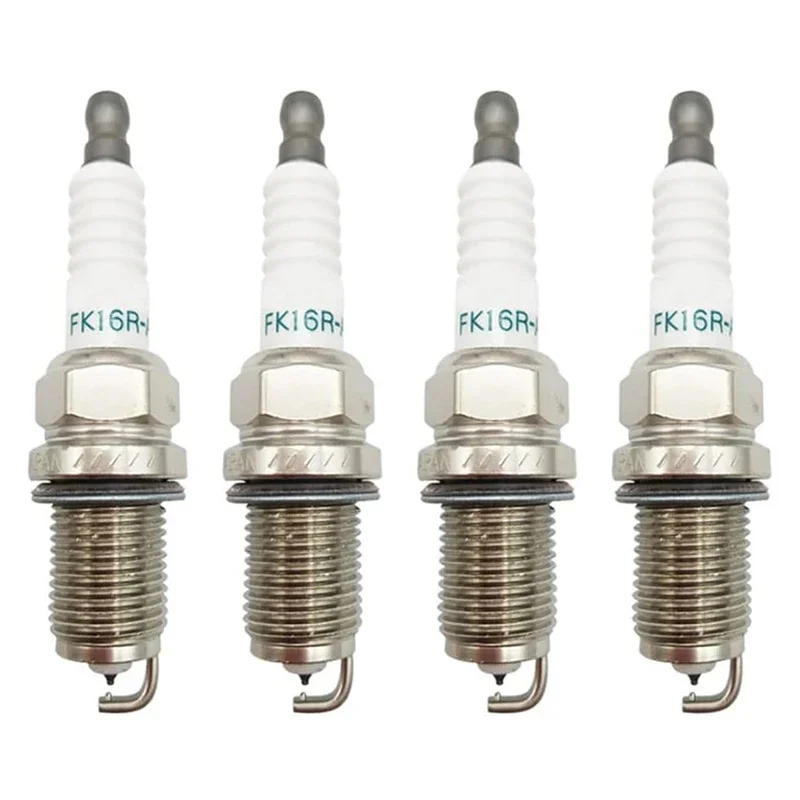 4/6PCS 90919-01265 FK16RA8 Dual Iridium Spark Plug For Toyota Yaris Prius C 1.5L Hybird 2012-2019 90919 01265 FK16R-A8