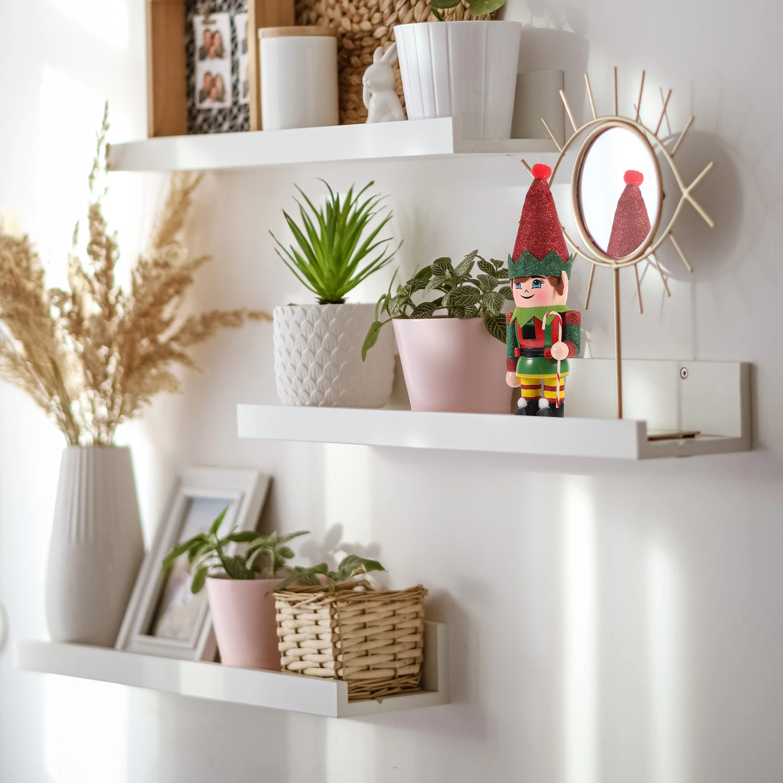 

Wooden Nutcracker Christmas Ornament Cute Xmas Table Decor Nutcracker Puppet Figure Christmas Decorations Xmas Table Ornament