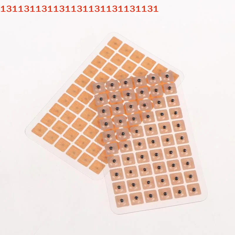 Ear Acupuncture Therapy Seed Stickers 600Pcs Natural Needle-Free Massage Patches for Sleep Improvement Pressure Relief