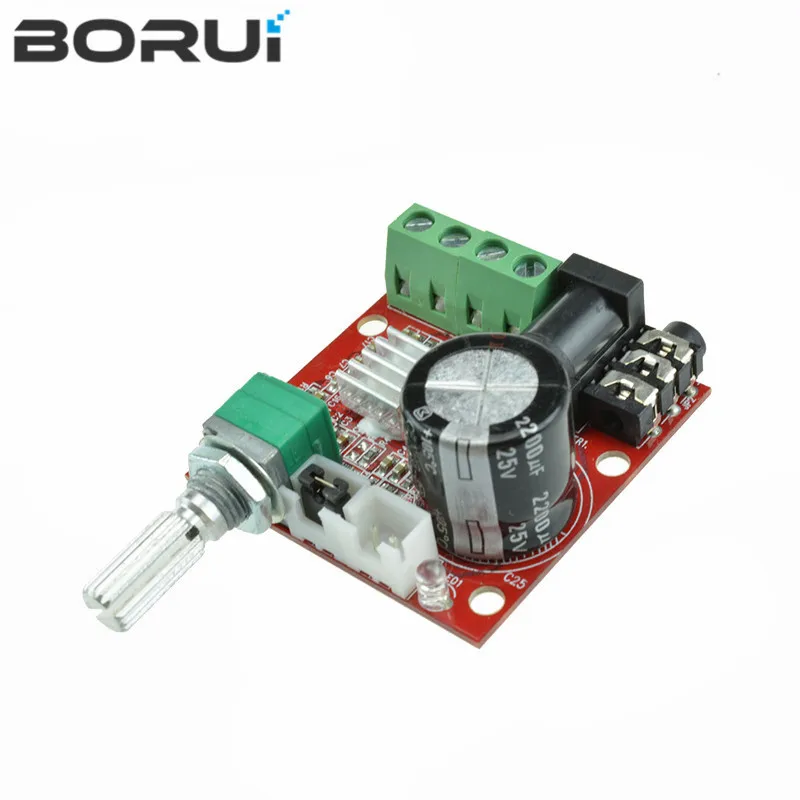 Hot Sale 12V Mini Hi-Fi PAM8610 Audio Stereo Amplifier Board 2X10W Dual Channel D Class Lowest Price