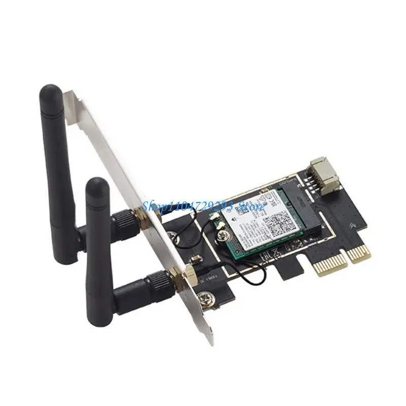 

Y2GD BE200 WiFi Card Bluetooth-compatible 5.4 802.11AX Tri-Bands Wireless Networks