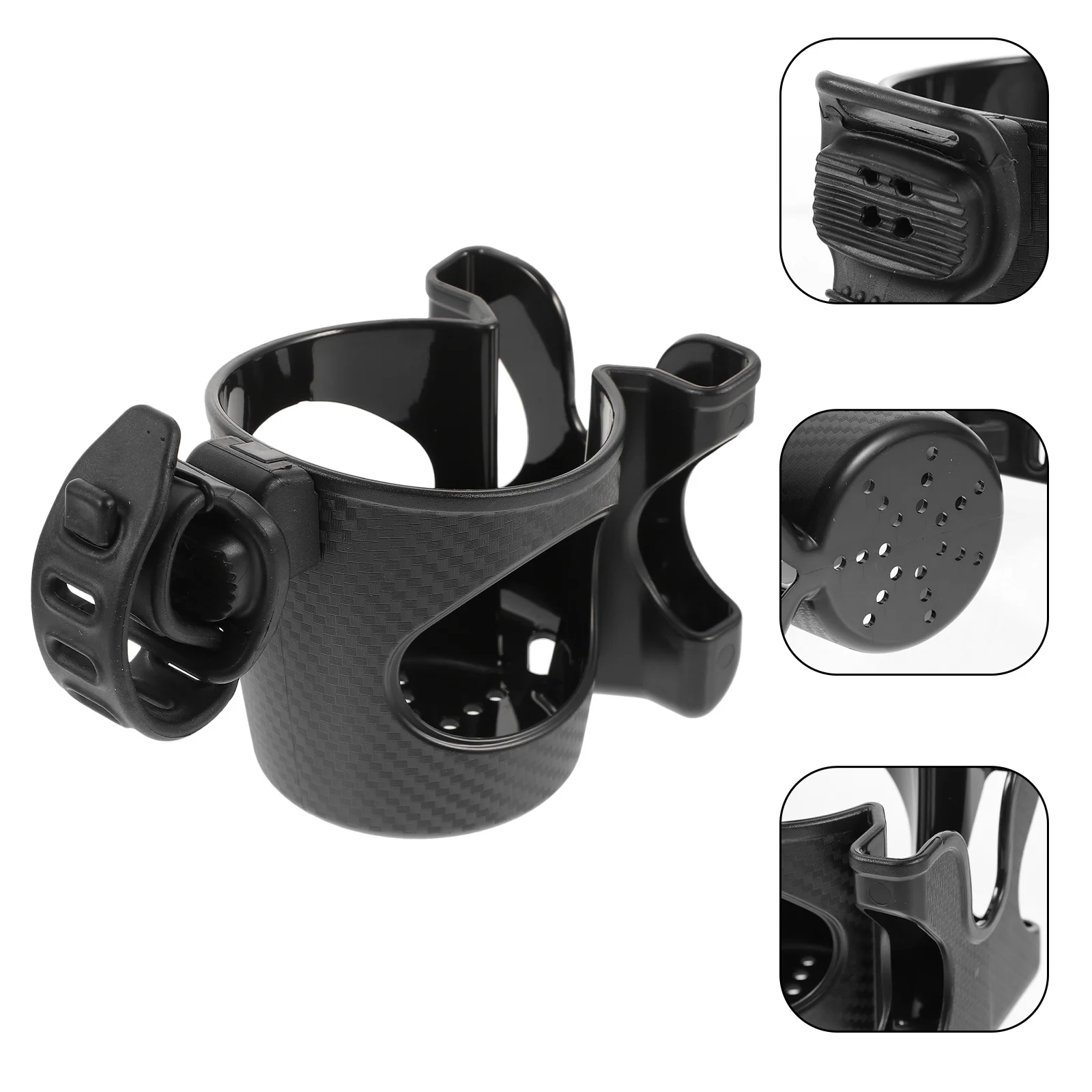 

Универсальный подстаканник для коляски Kisangel, органайзер для автомобильной бутылки, черный держатель для напитков из АБС-пластика