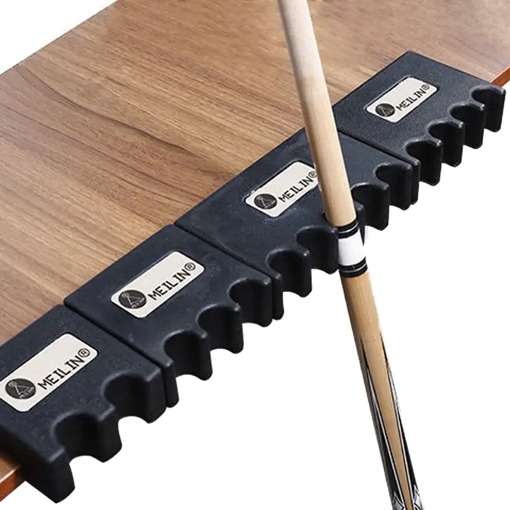 Durable Billiards Pool Cue Stick Holder Rest Can Hold 2 to 5 Cues According to Different Sizes