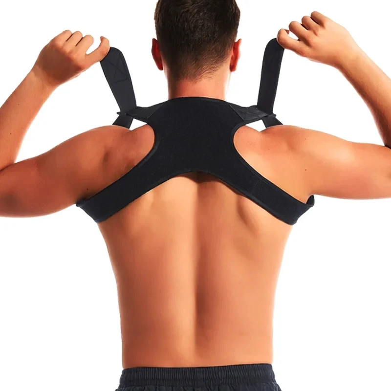 1-5Pcs Invisible Back Corrector Straps Anti Hunchback Back Support Brace Adjustable Improving Posture Belts Back Straight Bands
