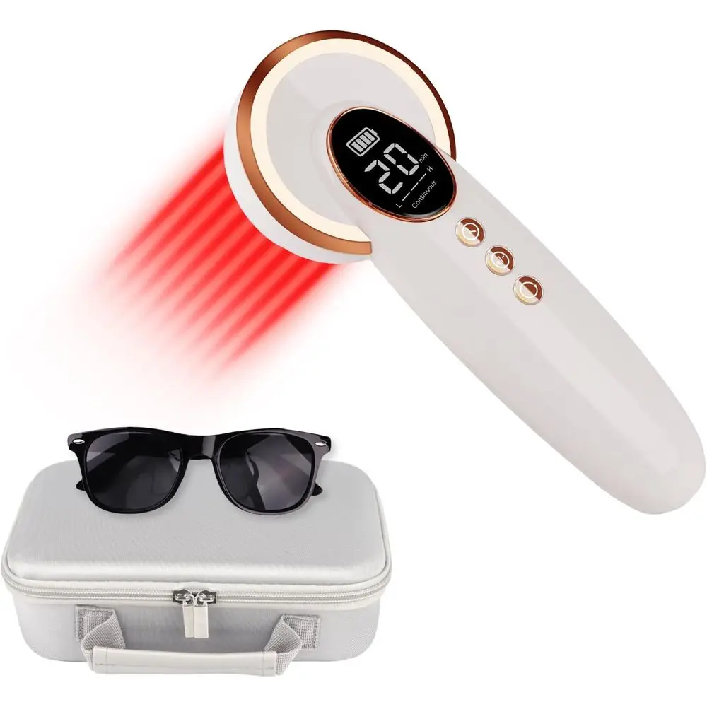 

Portable 808nm & 650nm Dual Wavelength Cold Light Therapy Device for Pain Relief and Pet Care