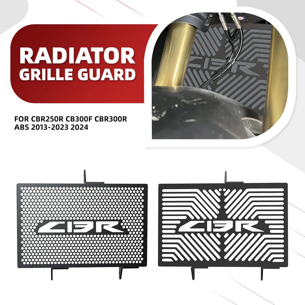 

CBR 250R 300F 300 R Accessories Radiator Grille Guard Protector Grill Cover FOR Honda CBR250R CB300F CBR300R ABS 2013-2023 2024