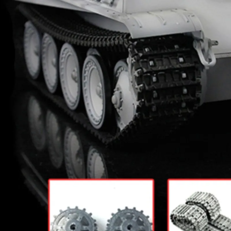 

HENG LONG 1/16 Snow 7.0 Customized Jadpanther RTR RC Tank 3869 Metal Tracks Wheels TH17453-SMT4