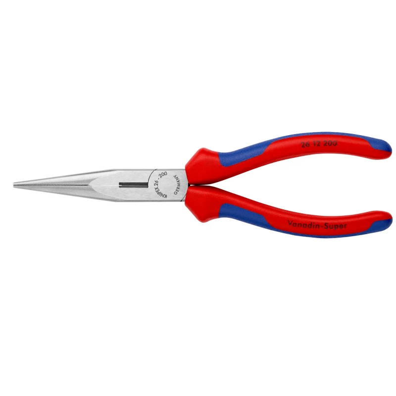 KNIPEX 26 12 200 Snipe Nose Side Cutting Pliers High Quality Materials Exquisite Workmanship Simple Operation Improve Work Effic