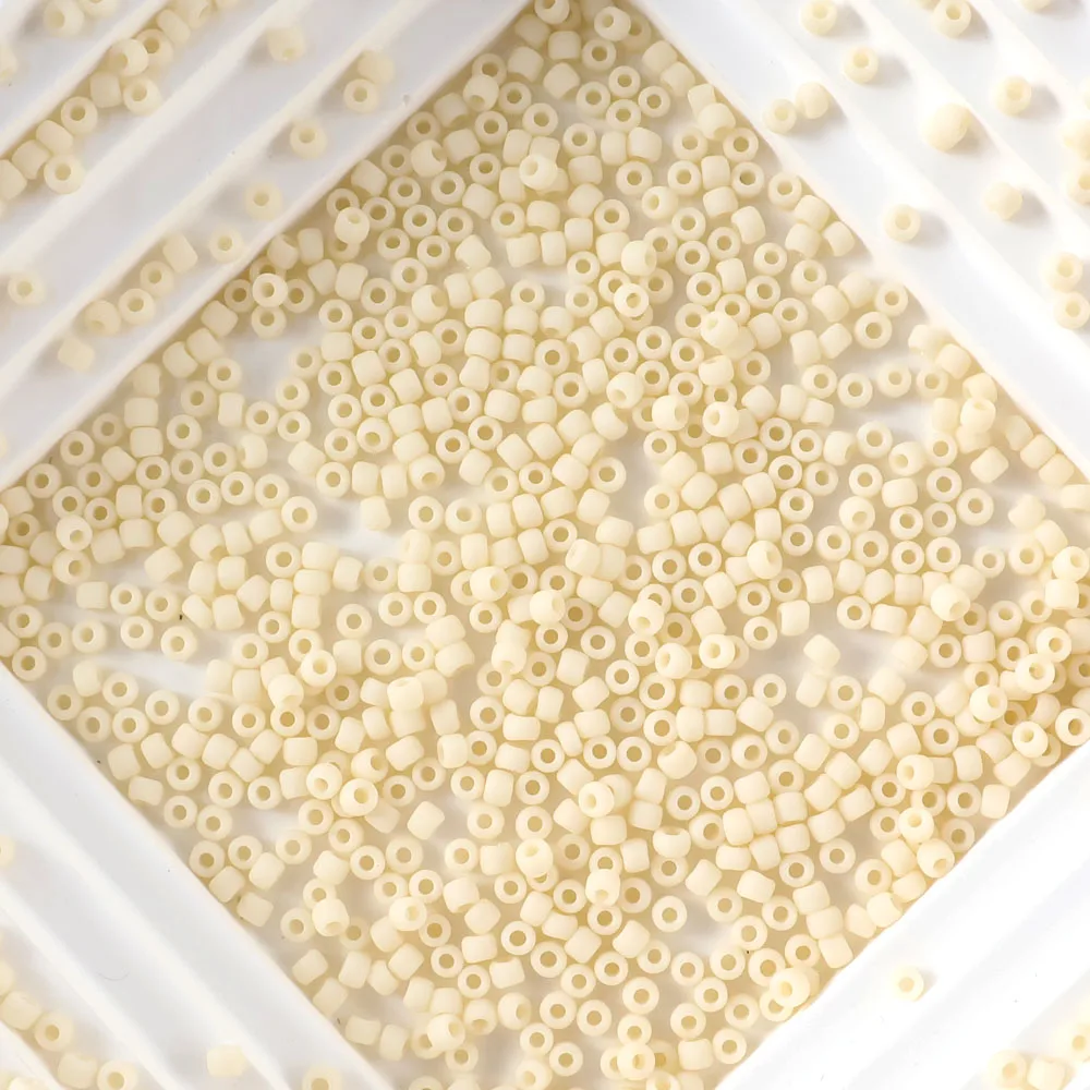 2,2 mm japanische TOHO Sand Finish Serie 11/0 Perlen, Schmuckherstellungszubehör, 10g Packung, geeignet für verschiedene DIY- und Handarbeiten – Detail 13