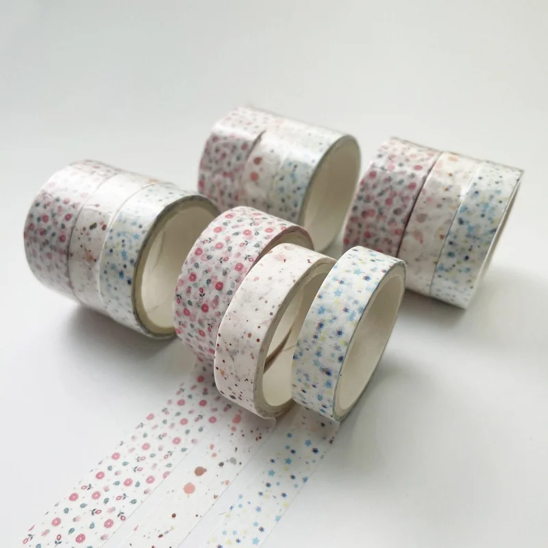 3 Rolls Creative Decorative Tape Used For Creating Scrapbooks And Diaries Gift Packaging Decoration DIY Tape