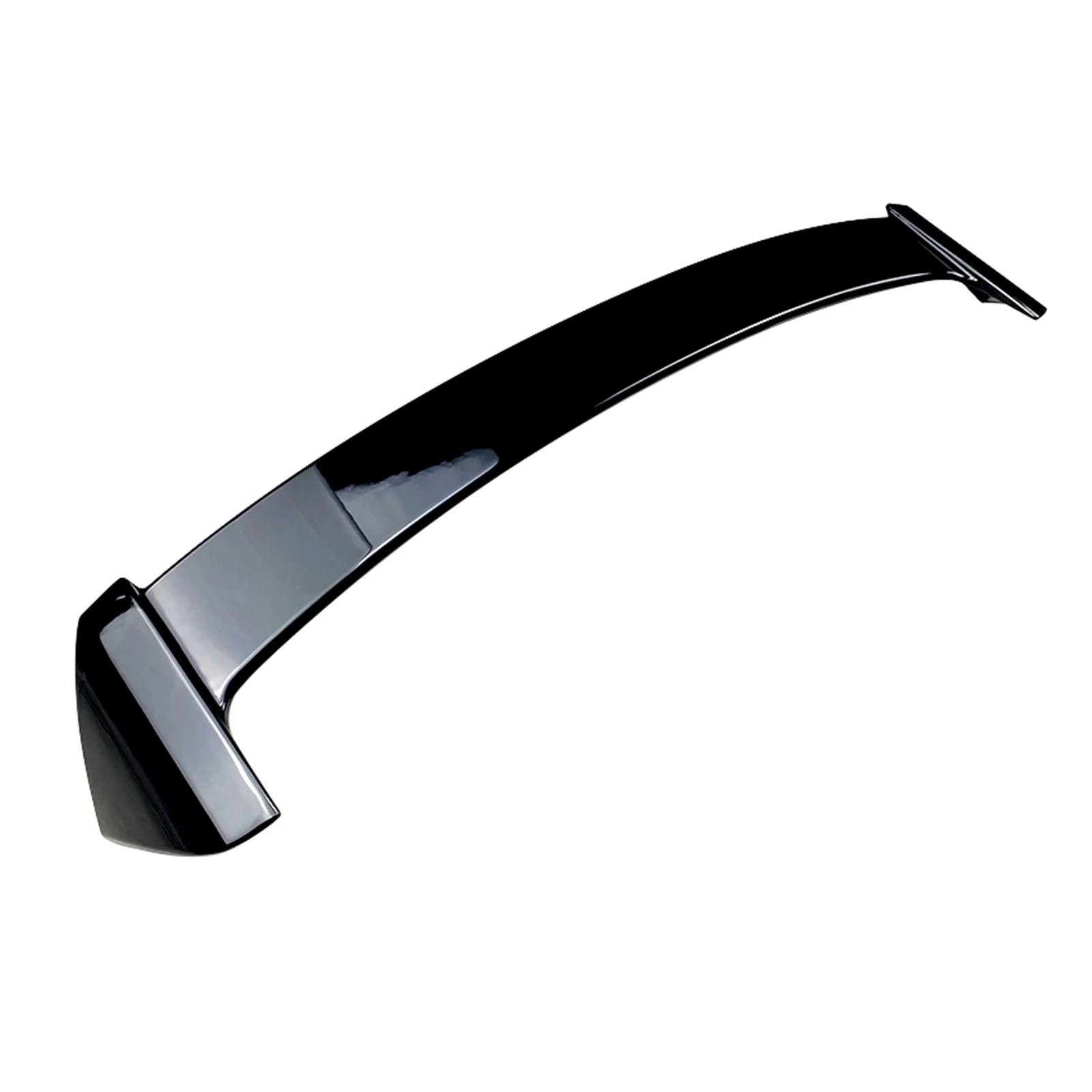 For BMW 1 Series E87 E81 118i 120i E87 5DR E81 3DR Hatchback Rear Spoiler Roof Wing Gloss Black Trunk Upper Lip view 4