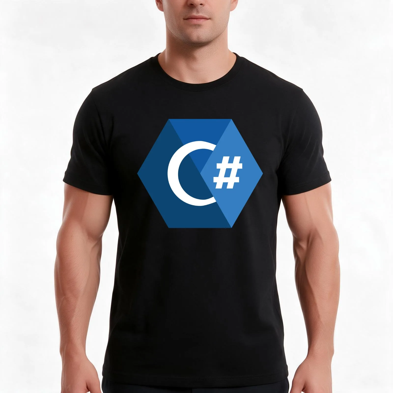 C Sharp Programmer C# Programming T-Shirt, Summer Casual Cotton Tee, Oversized Streetwear Tops, Vintage Graphic Print