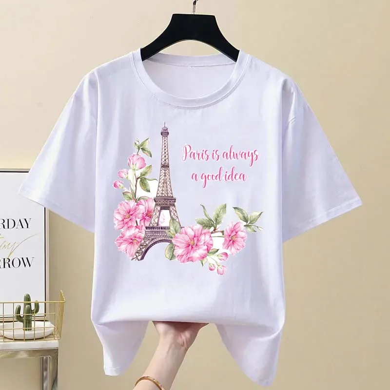 Beautiful Girl Heat Transfers For Clothes Lovely Biker Thermal Heat Transfer For Clothing Iron On Colorful Washable Decoration