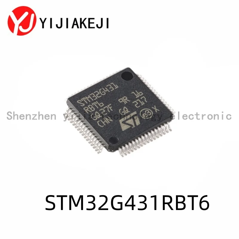 5pcs New original STM32G431RBT6 LQFP-64 ARM Cortex-M4 32-bit microcontroller MCU