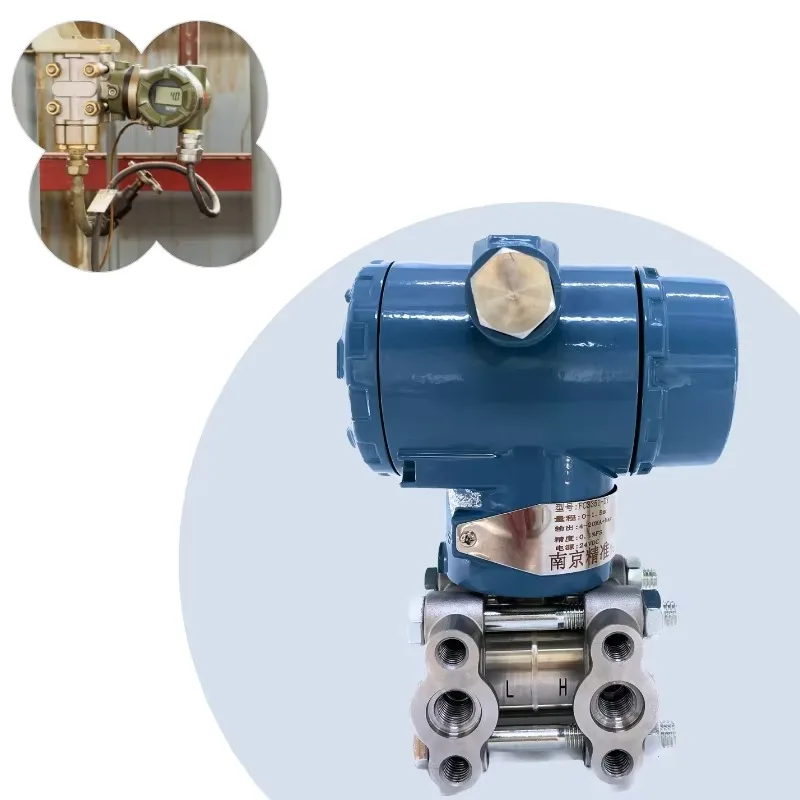 2025FC3351DP 316L Stainless Steel Diaphragm Differential Pressure Transmitter 4-20mA Output Ex And SIL Certified