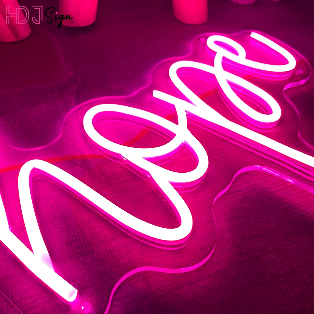 Hope Neon Sign Custom Neon Lights Bedroom Decorations Personalized Led Light For Custom Kids Room Man Cave Shop Logo Name Sign