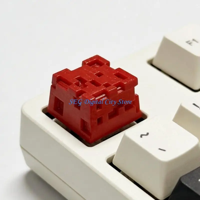 

U75B Resin Irregular Keycap Escape Handmade Keycap for Mechanical Keypad Accessories