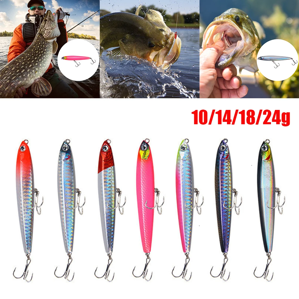 Fishing Lure 10-24g Artificial Blade Metal Sinking Spinner Crankbait Vibration Bait Swimbait Pesca for Bass Pike Perch Tackle