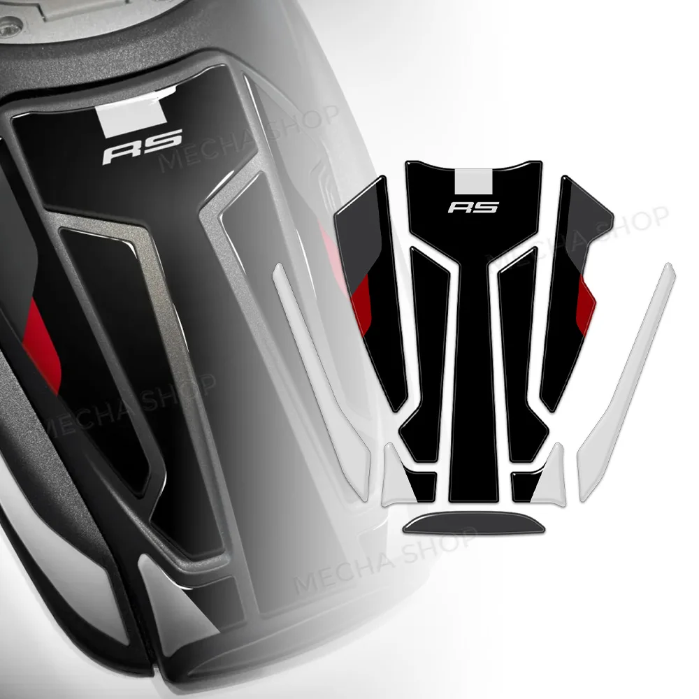 For Multistrada V4 RS 2026 3D Sticker Decal Glove Compartment Accessories