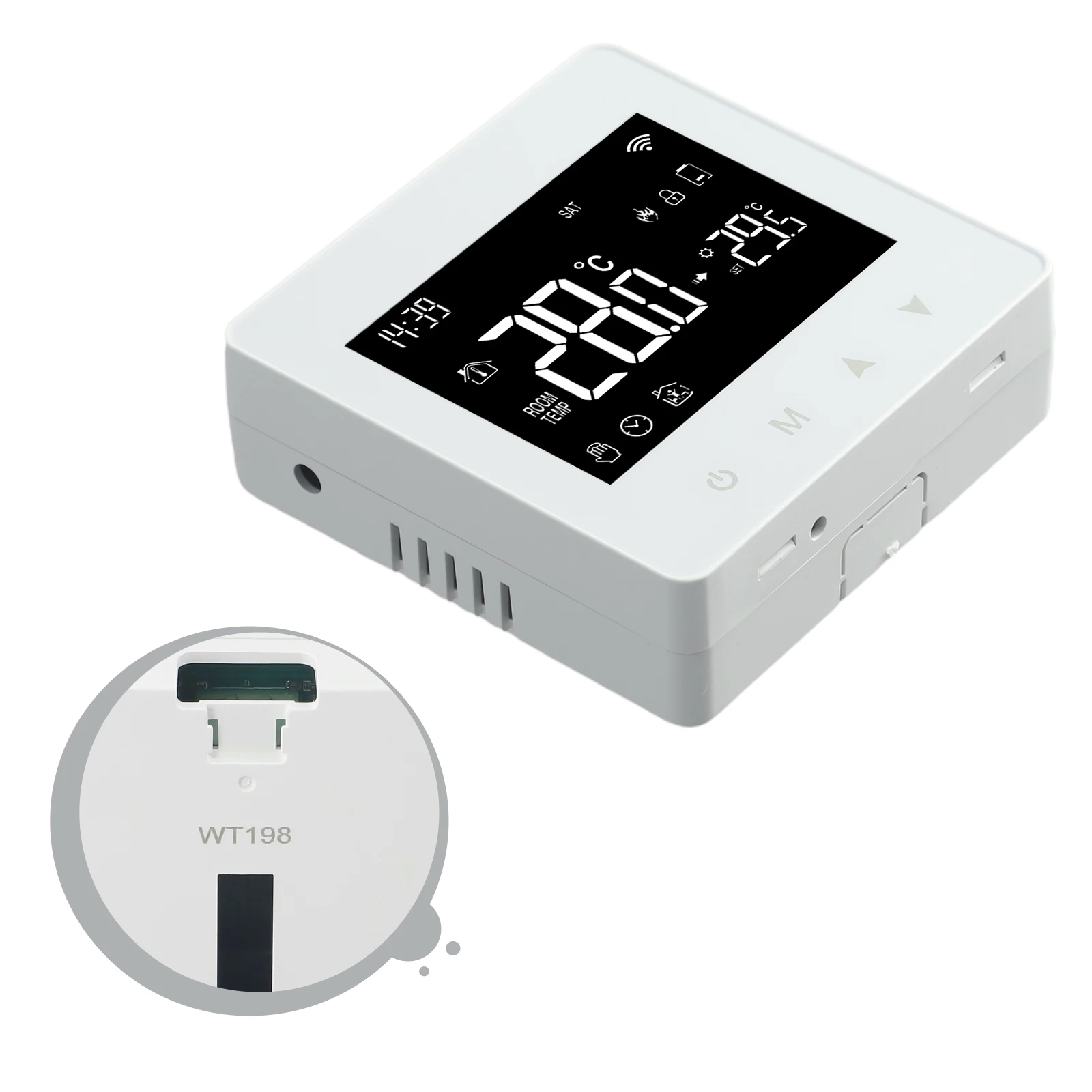 For Tuya Smart Home Temperature Controller WiFi Thermostat for Gas Boiler with Remote Control Voice Control and Home Automation