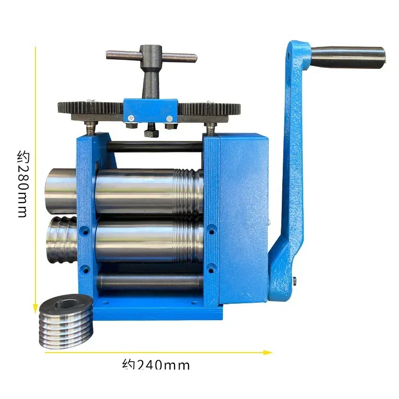 120mm Europe Manual Rolling Mill Jewelry Making Rolling Mill Roller for Gold