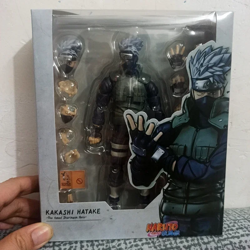 In Stock Naruto Hatake Kakashi Figure SHFiguart Shippūden Kakashi 2.0 The Hero of Sharingan Anime Action Figure Model Toys Gifts