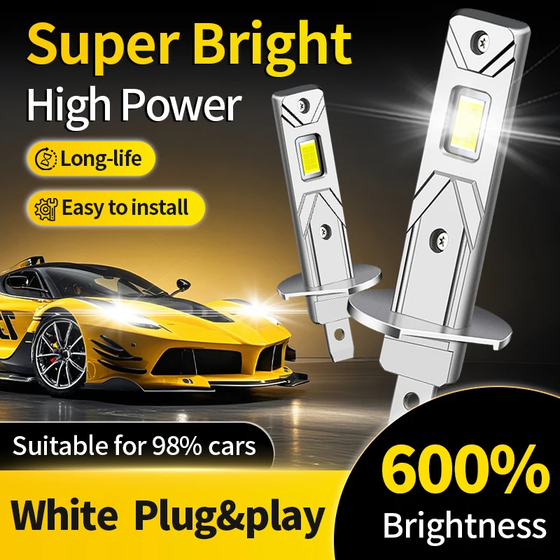 1PC/2PCS Led Car He…
