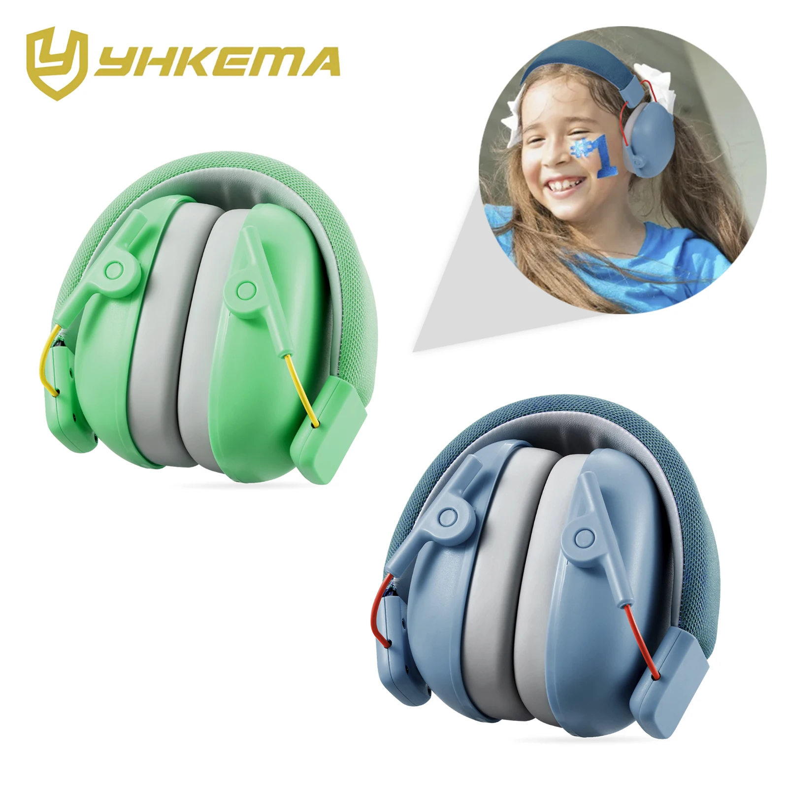 Child Earmuffs 3-16 Years Old Kid Hearing Protection Safety Earmuffs Baby Noise Reduction Ear Protector for Children Earphone