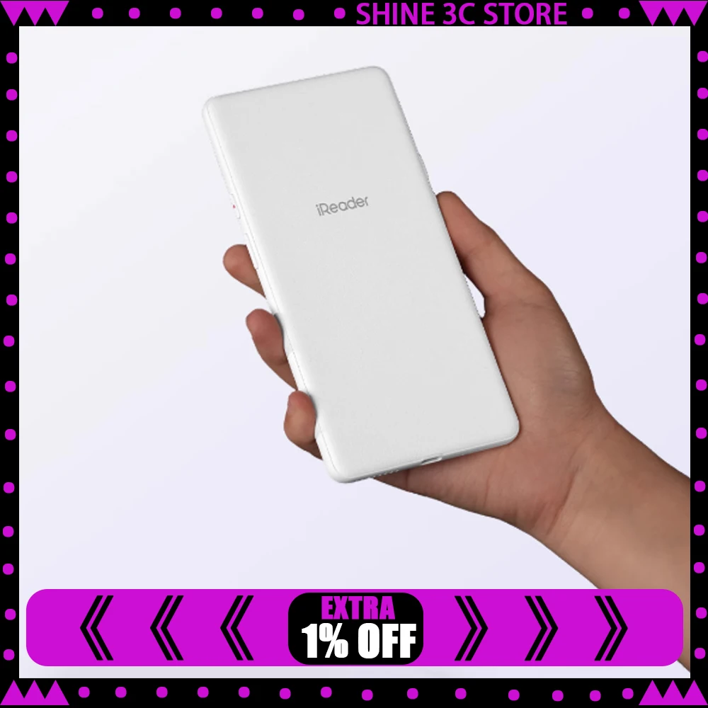 

iReader Tango E-Book Reader Ink Screen 1648*824 6.13 inches 300PPI Reader Eye Protection 3900mAh Lightweight E-Book Reader