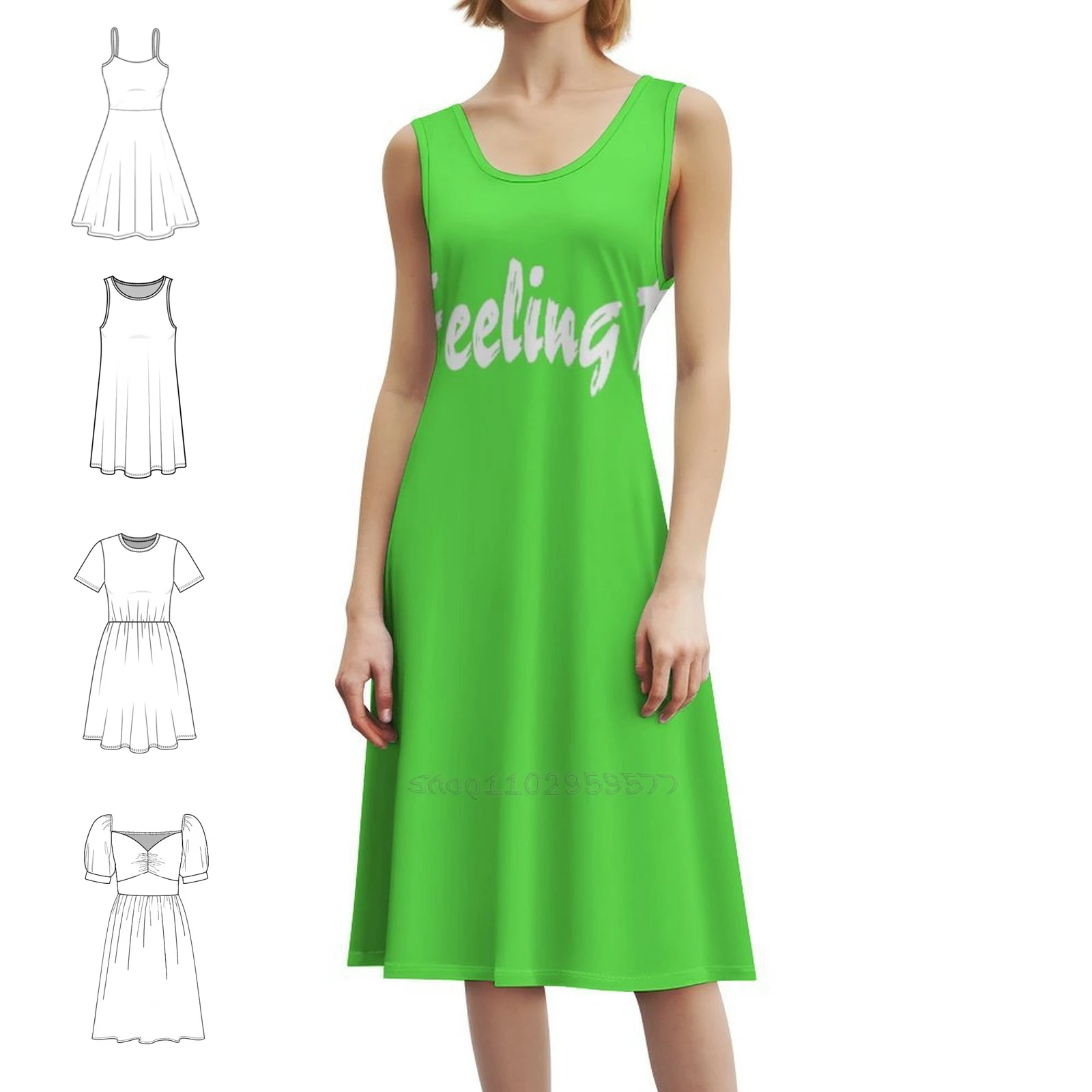 

Feeling B богемное платье без рукавов с несколькими принтами, пляжное праздничное платье для отдыха, ретро Ddr, Deutsch, вечернее платье в стиле панк